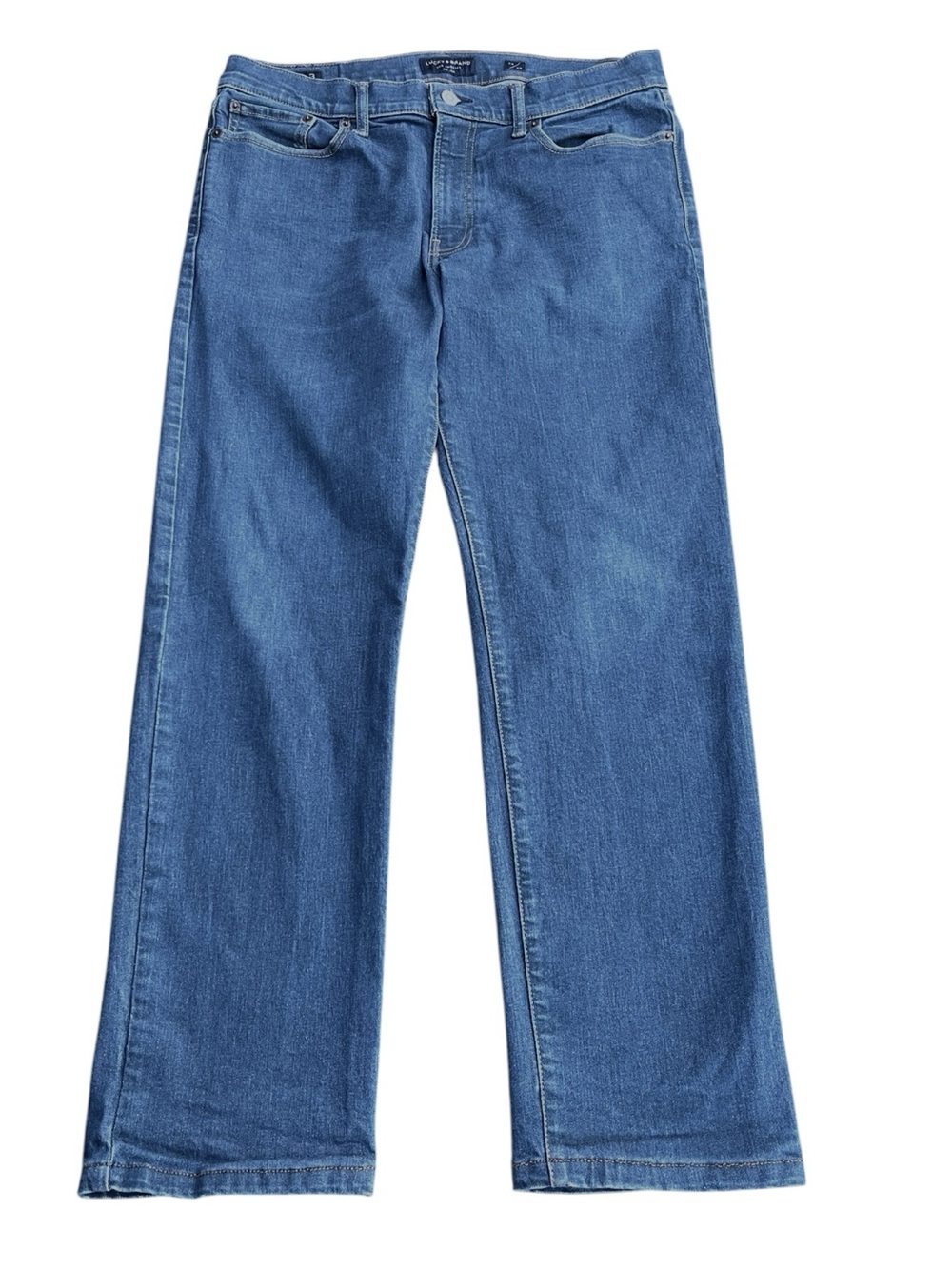 Lucky Brand 363 Vintage Straight Medium Blue Jeans (34x32)